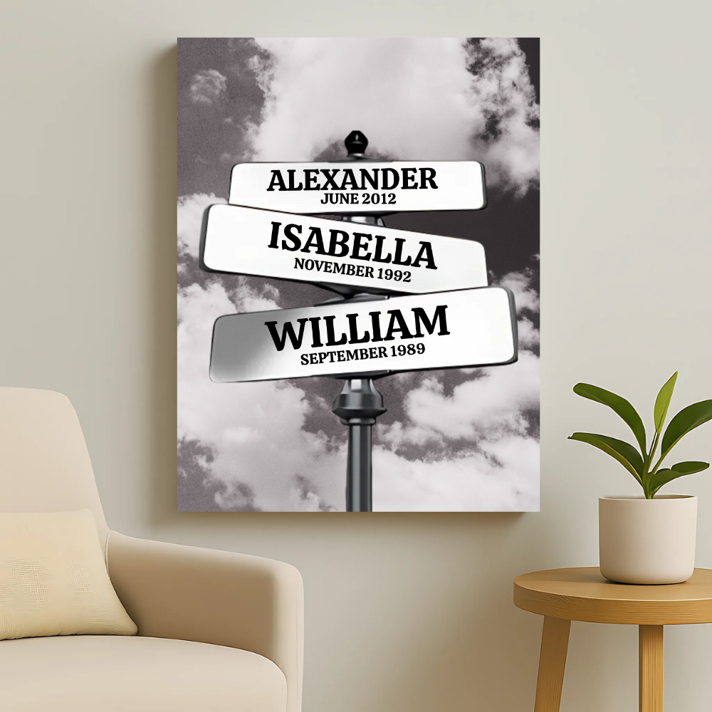 Crossroads of Love Canvas