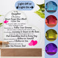 Dancing in the Rain Personalized Acrylic Heart Plaque