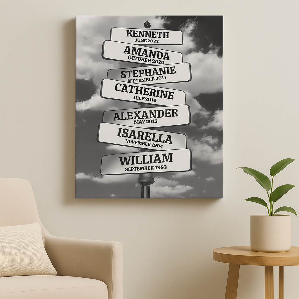 Crossroads of Love Canvas