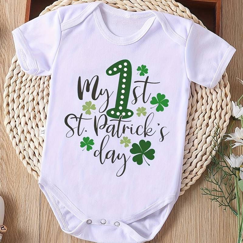 1st St Patrick's Day Baby/Toddler Unisex Body Suit / anygiftforyou