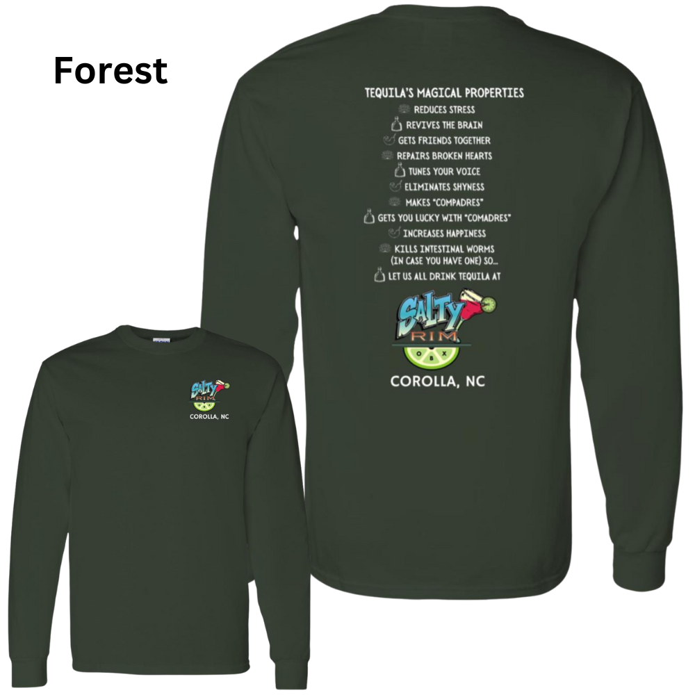 Salty Rim Tequila's Magical Properties LS T-Shirt