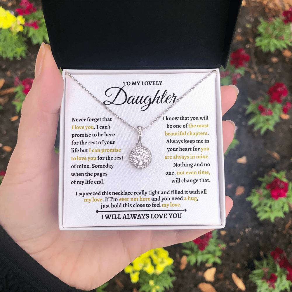 Eternal Hope Necklace To My Lovely Daughter