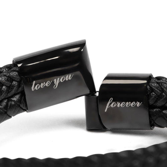 To Soulmate | Leather Bracelet | From Mermaid - Any Gift For You