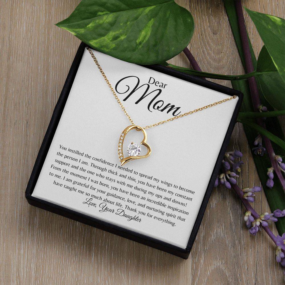 To Mom | Forever Love Necklace | From Daughter - Any Gift For You