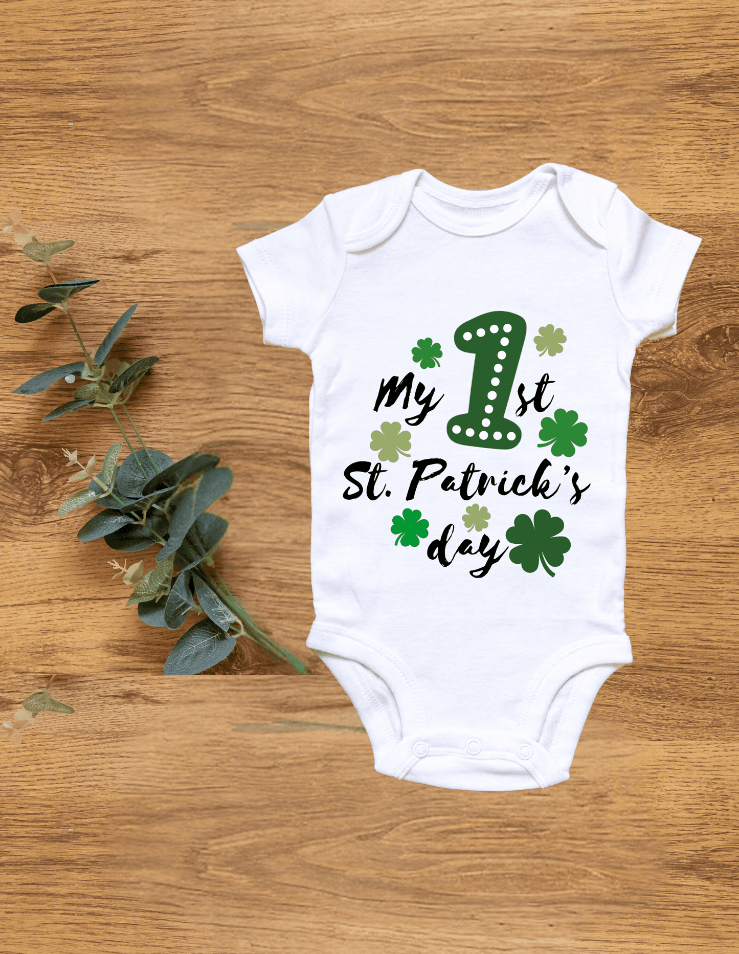 1st St Patrick's Day Baby/Toddler Unisex Body Suit / anygiftforyou