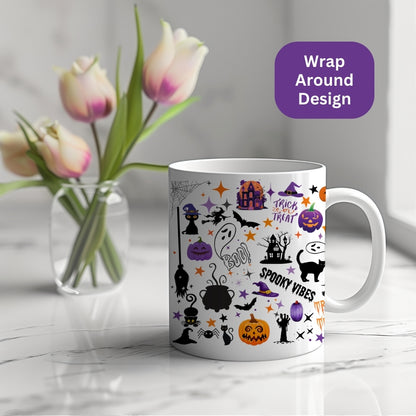 Crazy Fun Halloween  image showing white mug - Any Gift For You