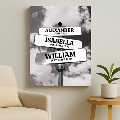 Crossroads of Love Canvas