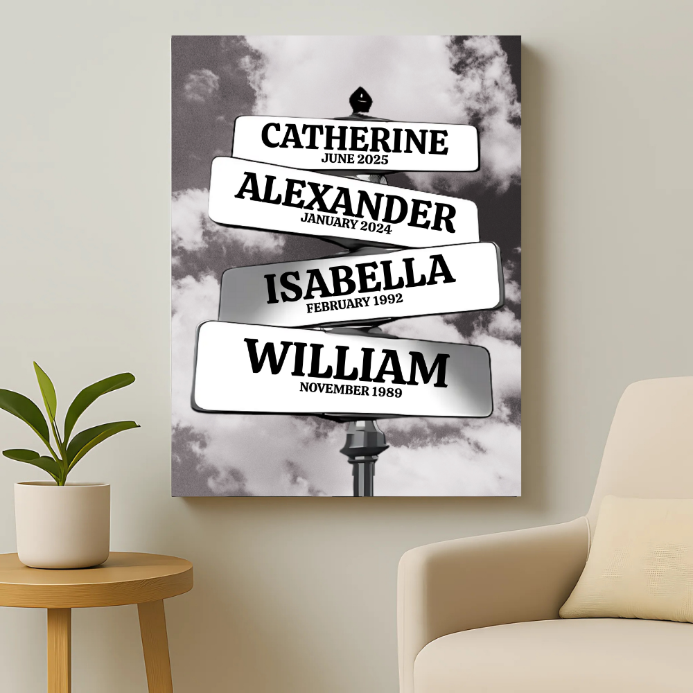 Crossroads of Love Canvas