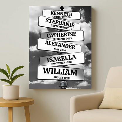 Crossroads of Love Canvas