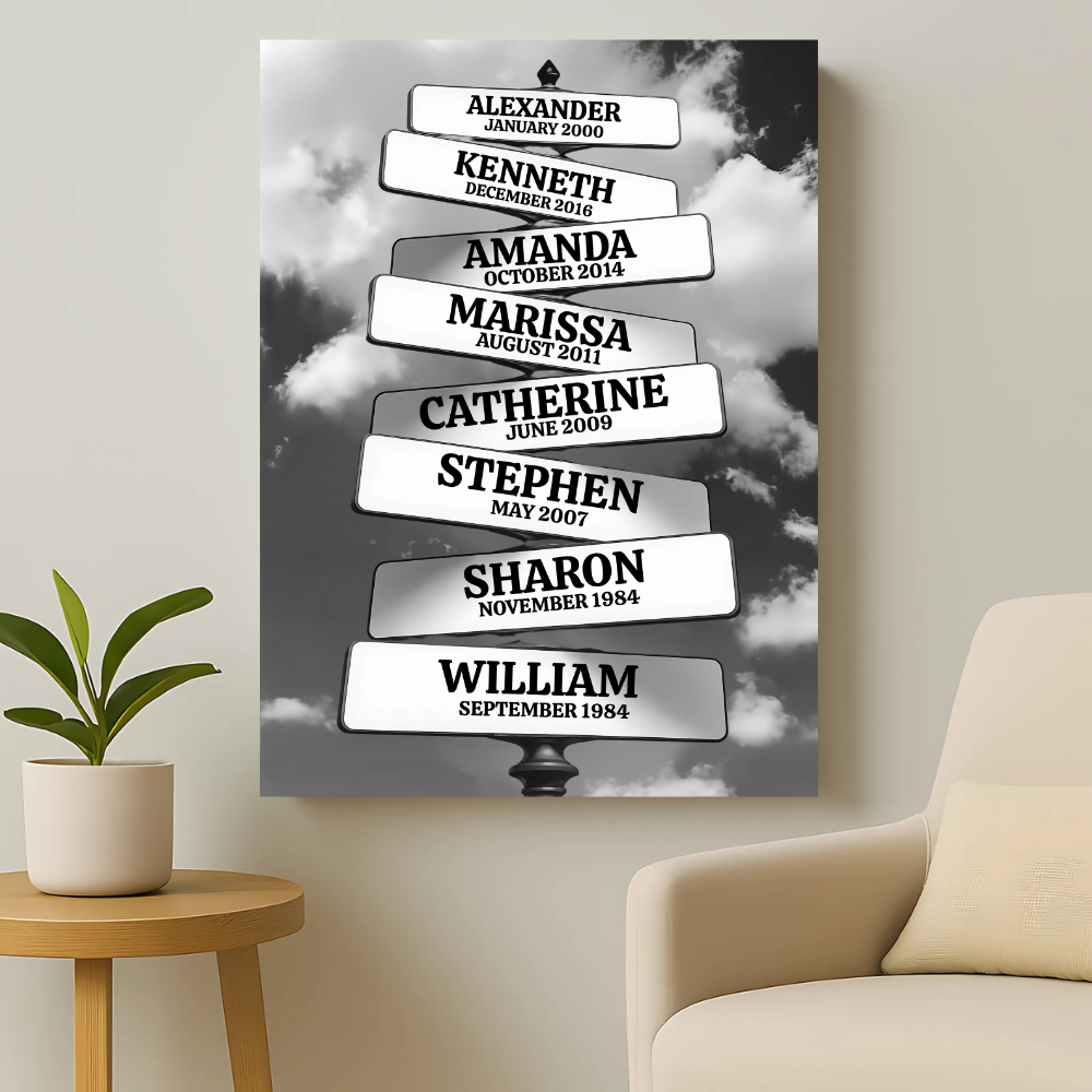 Crossroads of Love Canvas