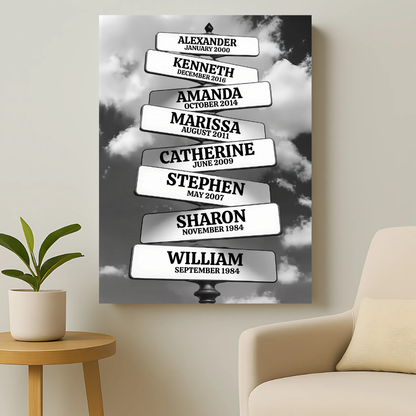 Crossroads of Love Canvas
