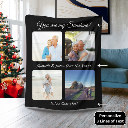 Personalized Memory Keepsake Blanket