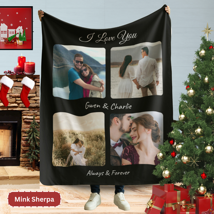 Personalized Memory Keepsake Blanket