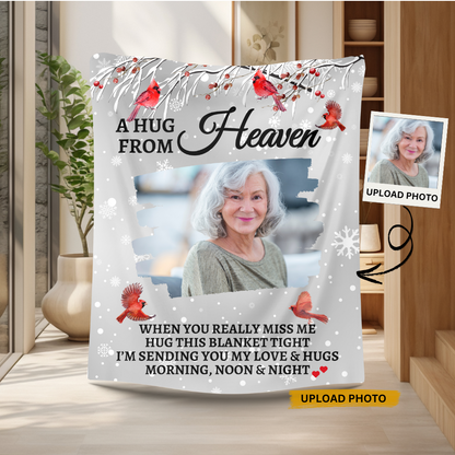 Personalized Photo Memorial Blanket