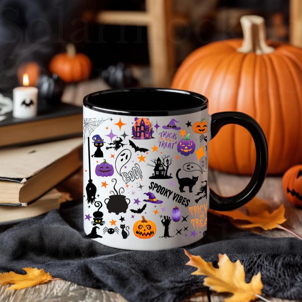 Crazy Fun Halloween  image showing black accent mug - Any Gift For You