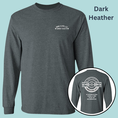 Orme's Gym Long Sleeve Tee in Dark Colors