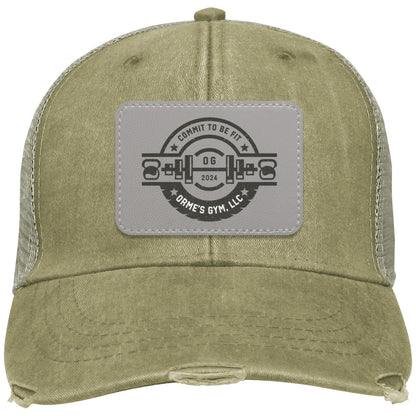 Orme's Gym Logo Distressed Ollie Hat