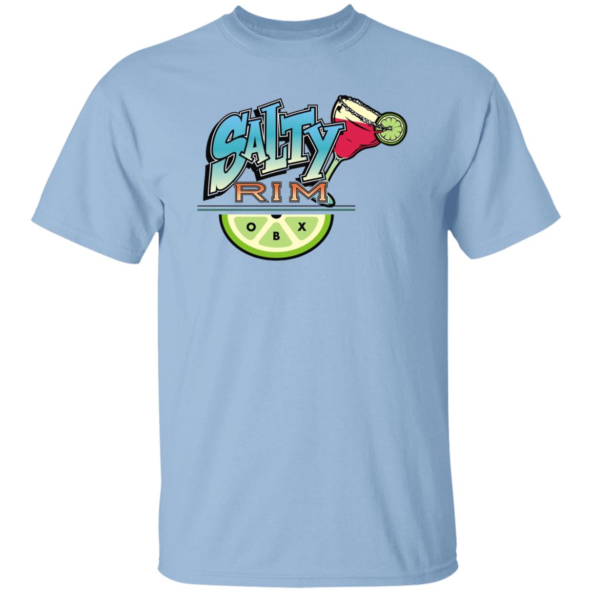 Salty Rim Short Sleeve T-shirt in light blue