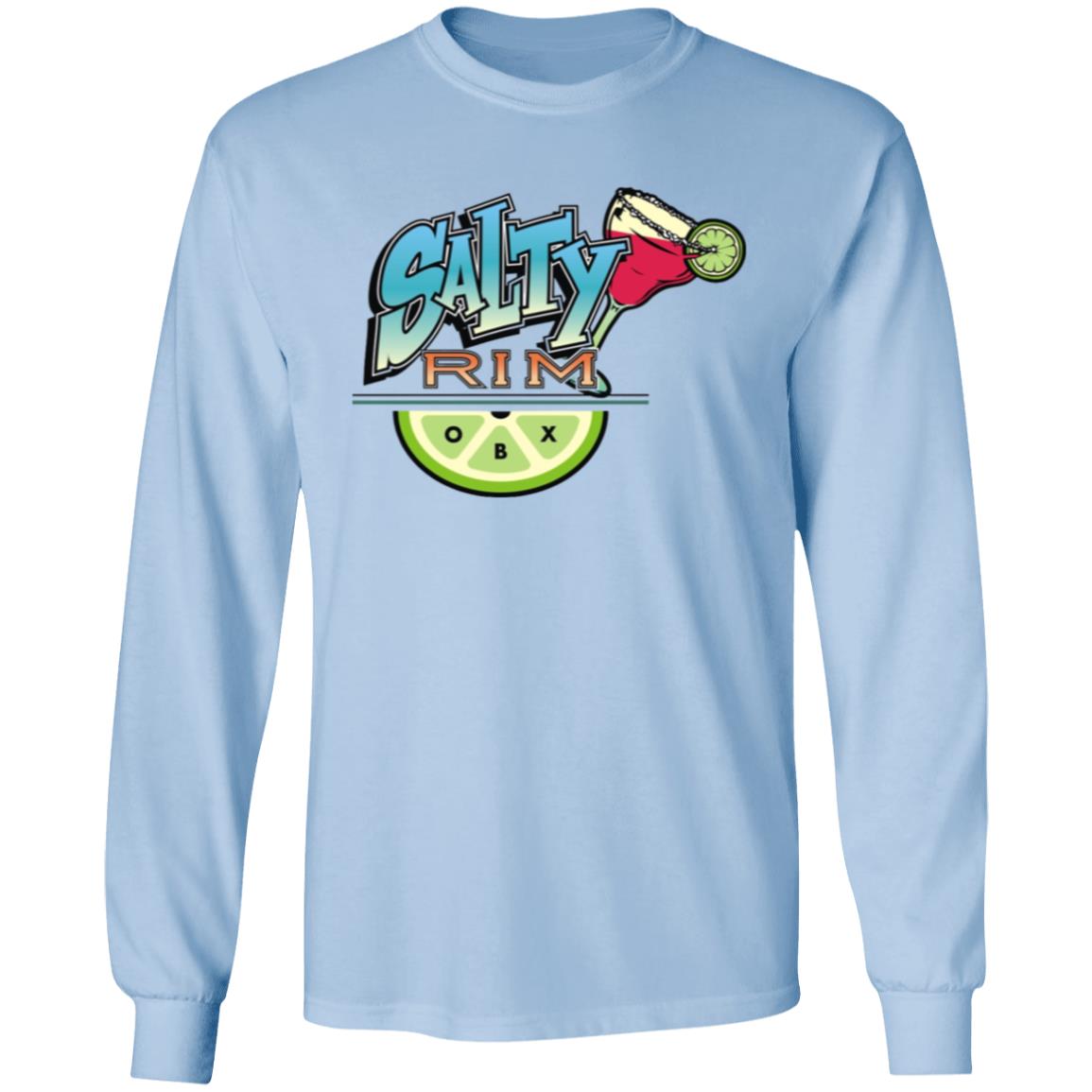 Salty Rim G540 Long Sleeve T-Shirt 5.3 oz. in light blue