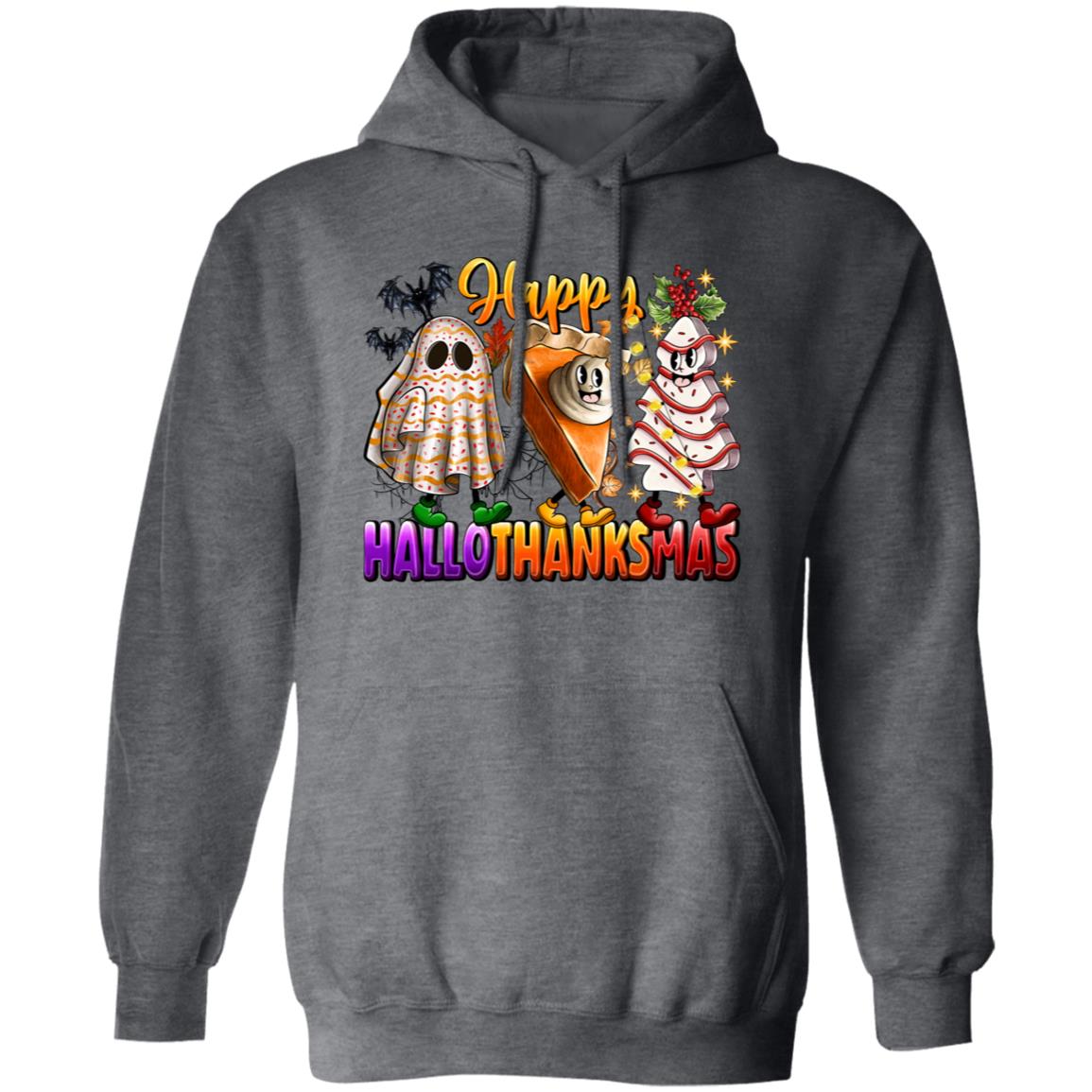 Fun Happy HalloThanksMus Sweatshirt and Hoodie