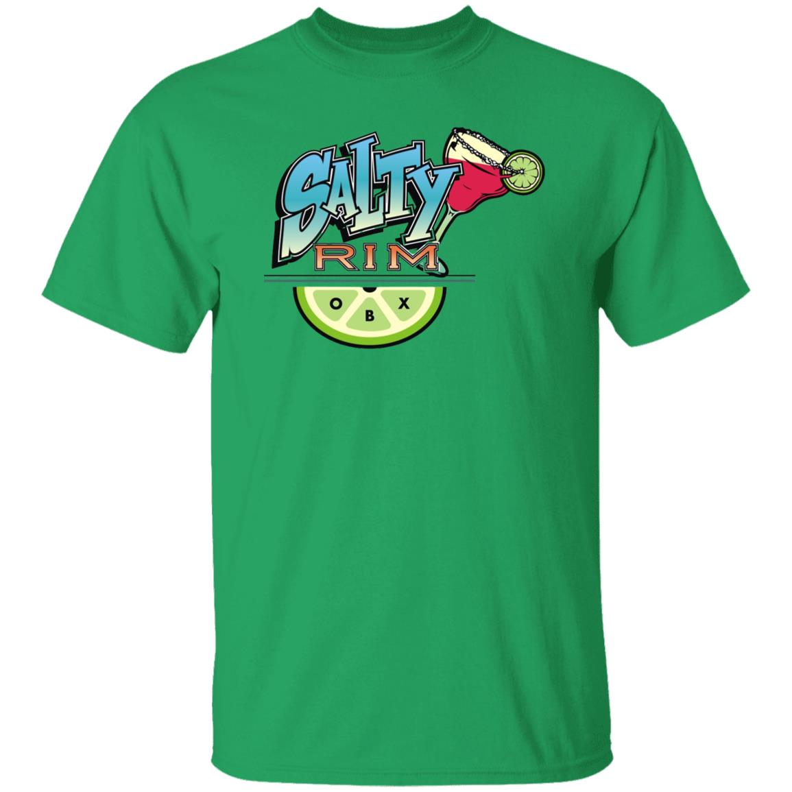 Salty Rim Short Sleeve T-shirt in Irish green