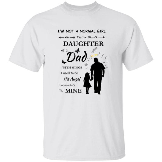 Angel Dad Youth T-Shirt / anygiftforyou