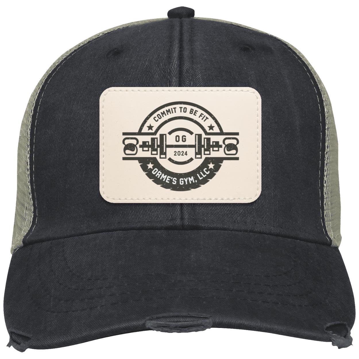 Orme's Gym Logo Distressed Ollie Hat