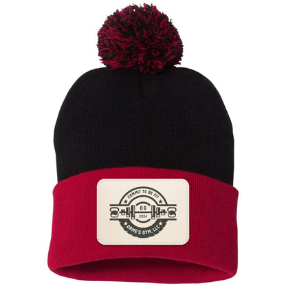 Orme's Gym Logo Pom Pom Knit Cap