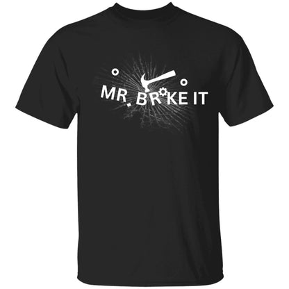 Mr Broke-it T-shirt in black