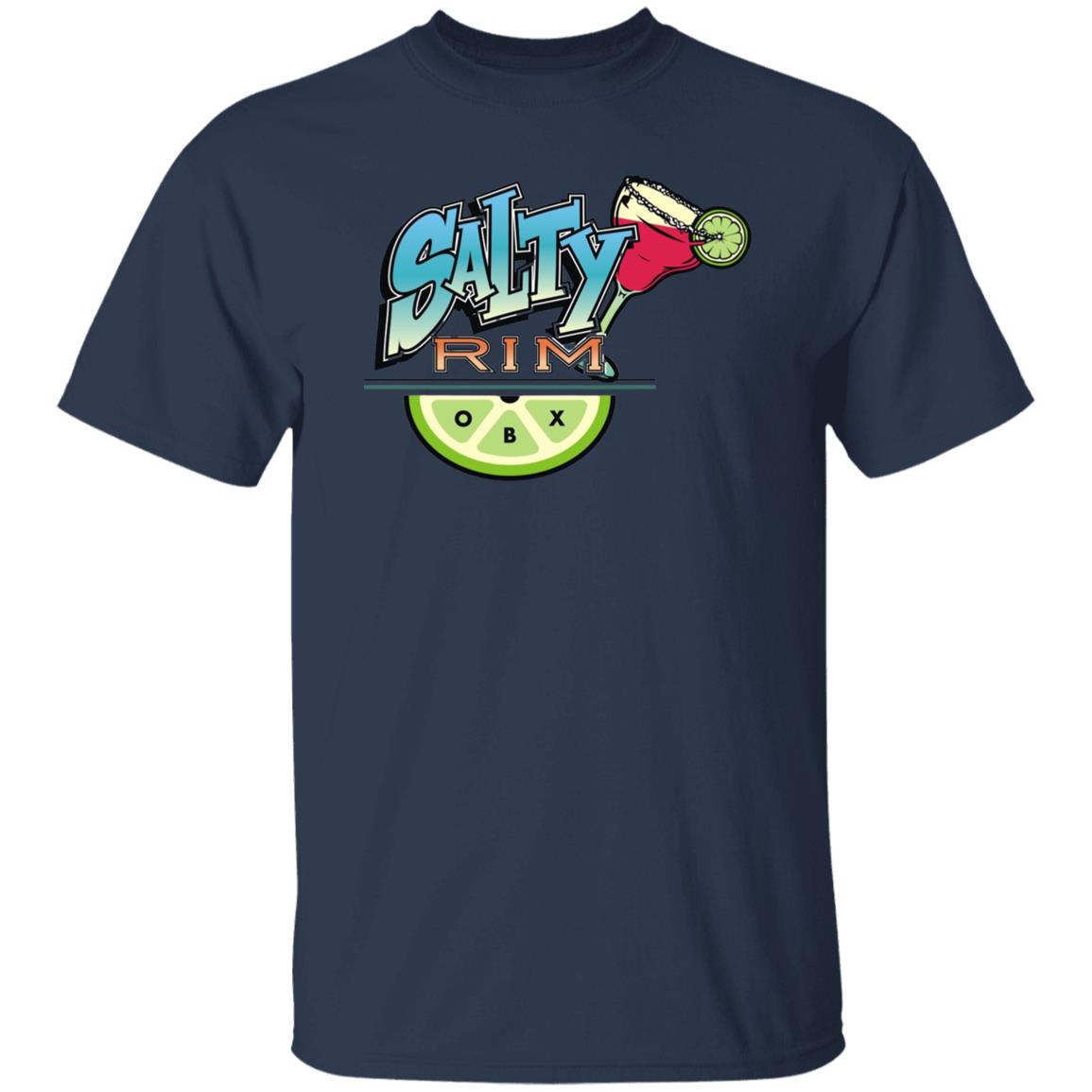 Salty Rim Short Sleeve T-shirt in navy