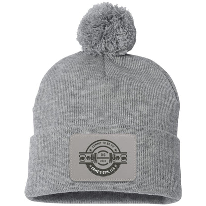 Orme's Gym Logo Pom Pom Knit Cap