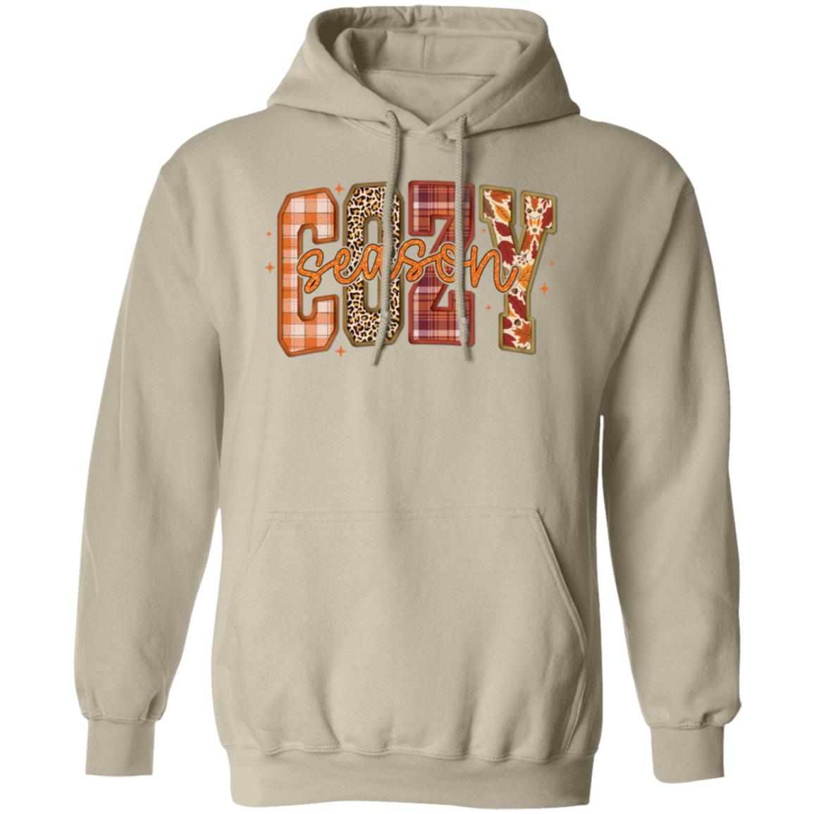 Cozy Season Vibes Hoodie in Sand - Any Gift For You