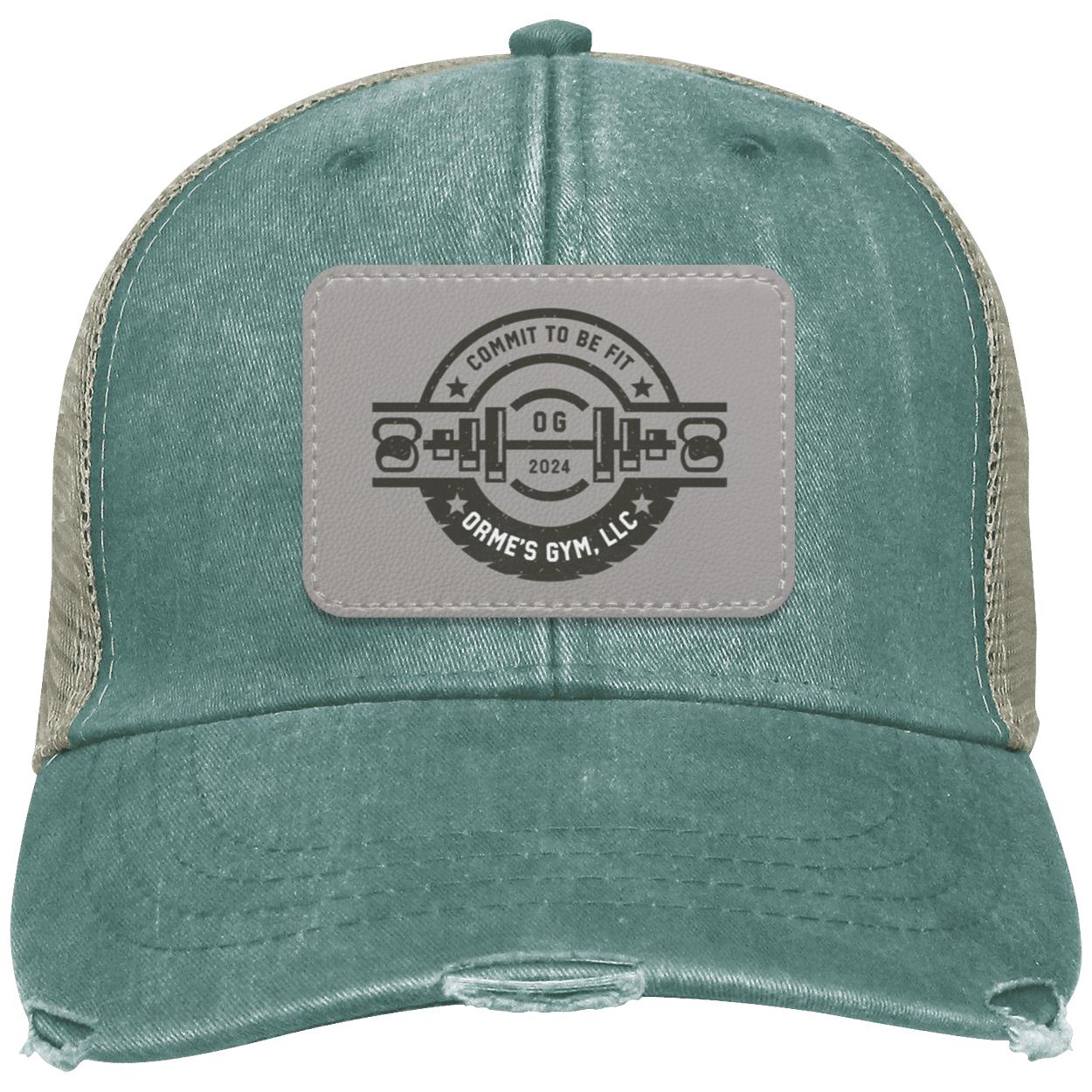 Orme's Gym Logo Distressed Ollie Hat