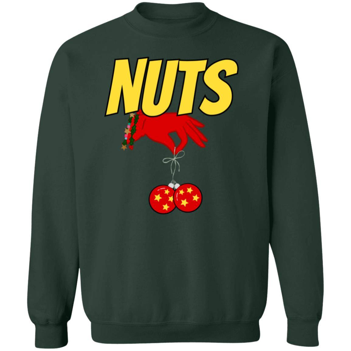 Chest Nuts Couples Funny Matching Ugly Sweaters - AnyGiftForYou