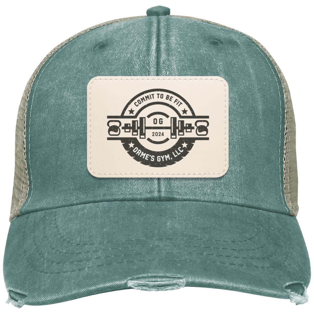 Orme's Gym Logo Distressed Ollie Hat