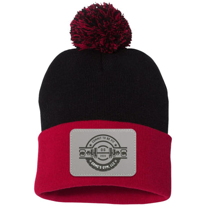 Orme's Gym Logo Pom Pom Knit Cap