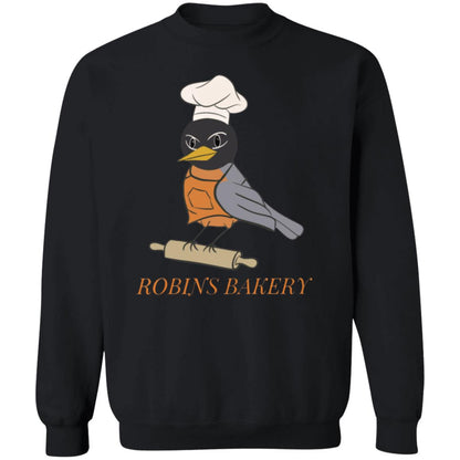 Robins Bakery Crewneck Pullover Sweatshirt G180