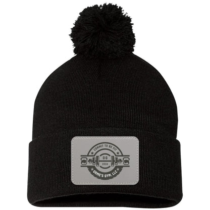 Orme's Gym Logo Pom Pom Knit Cap