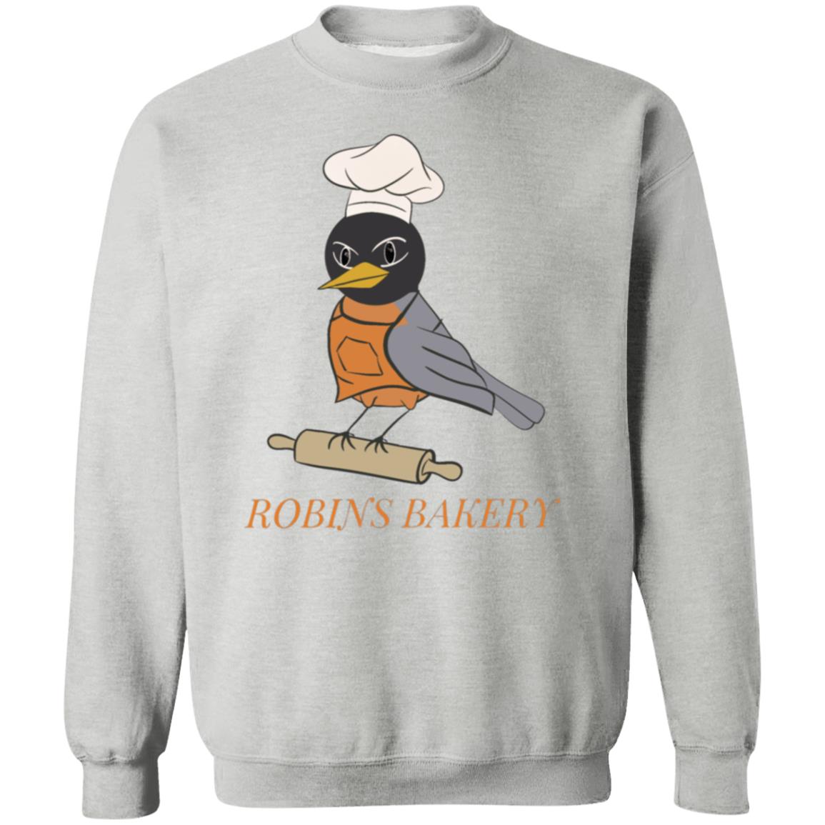 Robins Bakery Crewneck Pullover Sweatshirt G180