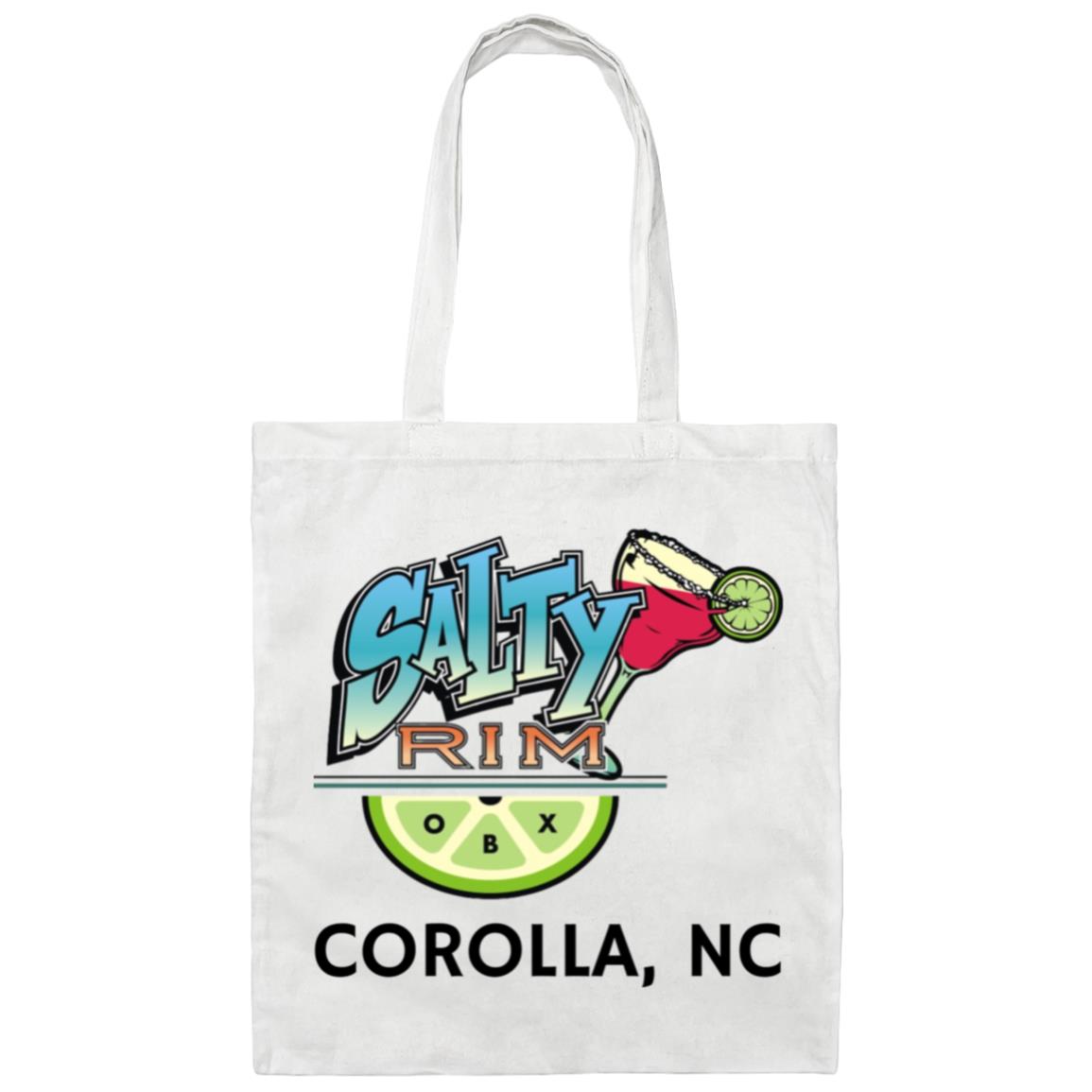 Salty Rim Canvas Tote Bag BE007