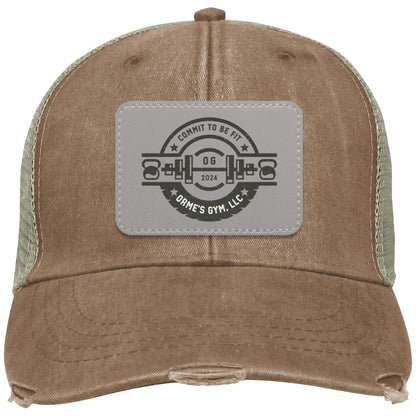 Orme's Gym Logo Distressed Ollie Hat