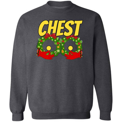 Chest Nuts Couples Funny Matching Ugly Sweaters - Any Gift For You