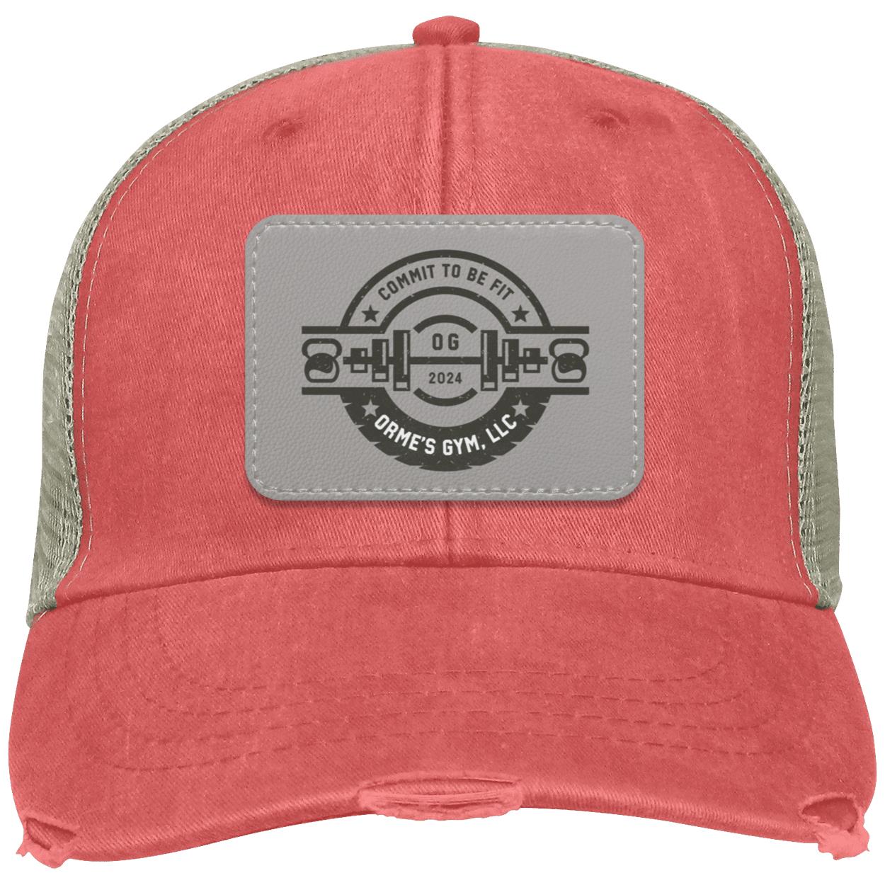 Orme's Gym Logo Distressed Ollie Hat