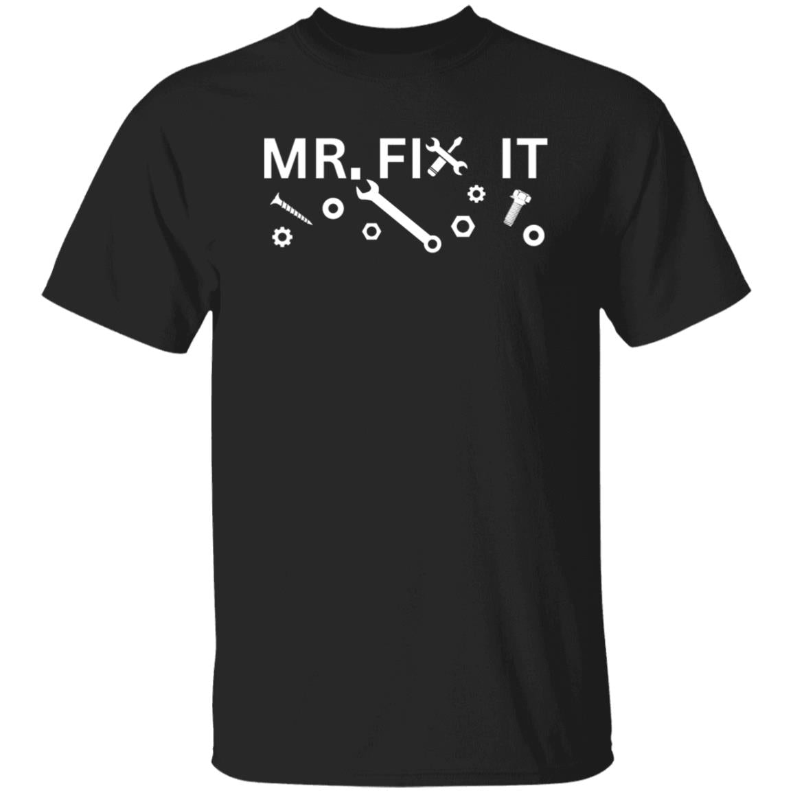 Mr Fix-it T-shirt in black