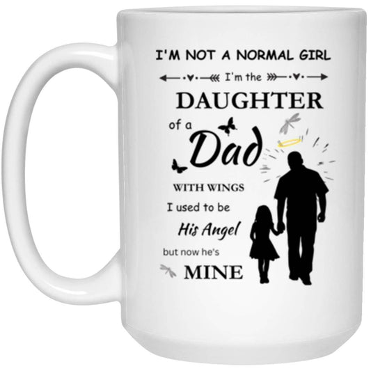 Angel Dad Mug / anygiftforyou