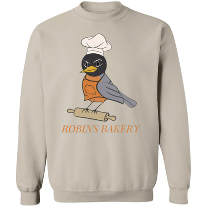 Robins Bakery Crewneck Pullover Sweatshirt G180