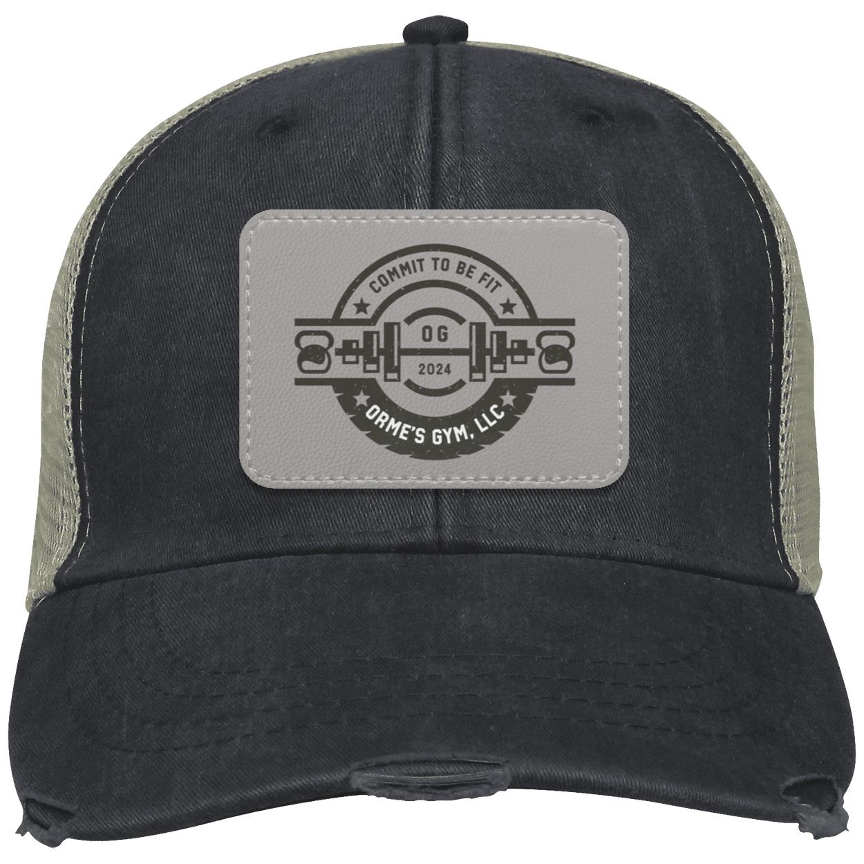 Orme's Gym Logo Distressed Ollie Hat