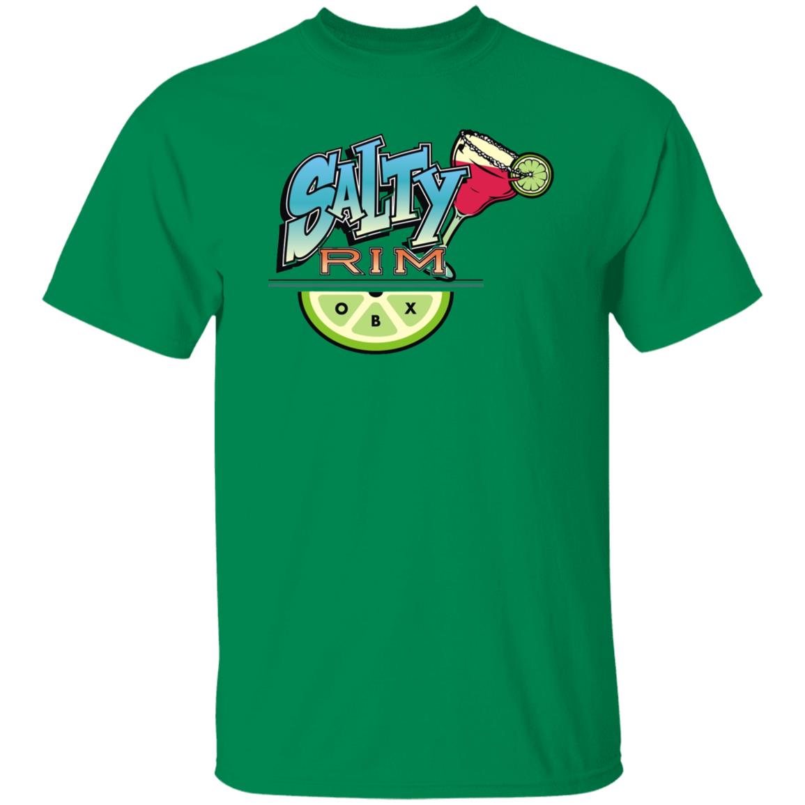 Salty Rim Short Sleeve T-shirt in Turf green