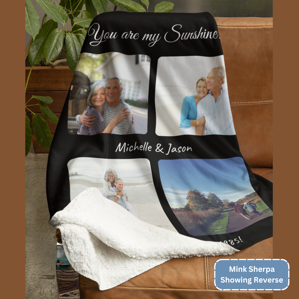 Personalized Memory Keepsake Blanket