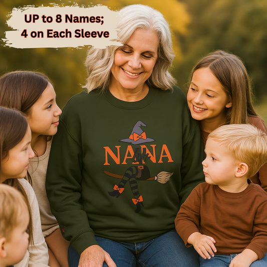 Personalized Witchy Nana Life Sweatshirt